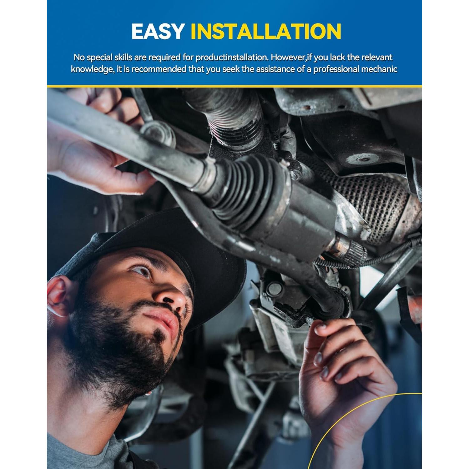 Eje CV Frontal Izquierdo PHILTOP 60-3555 para Chrysler Pacifica 2007-2008