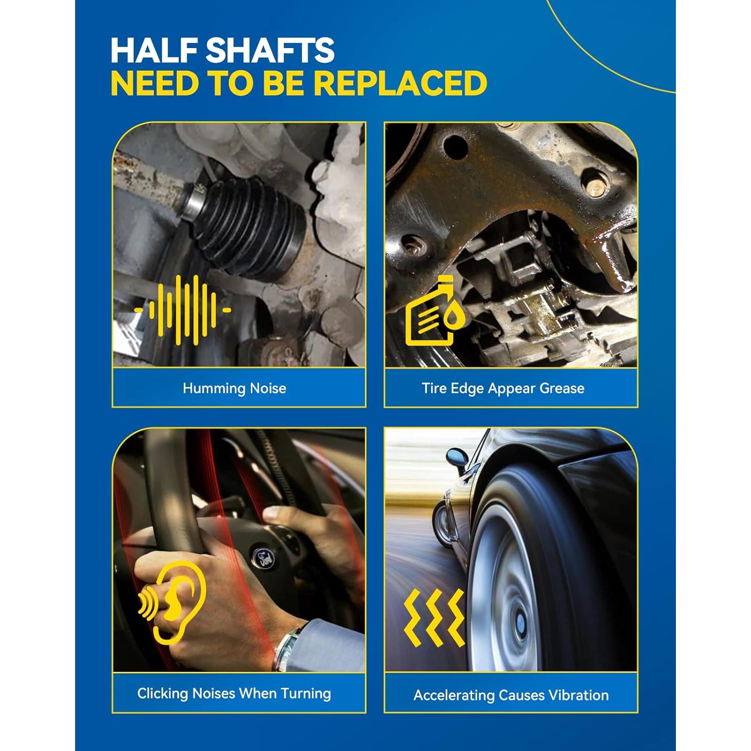 Eje CV Frontal Izquierdo PHILTOP 60-3555 para Chrysler Pacifica 2007-2008