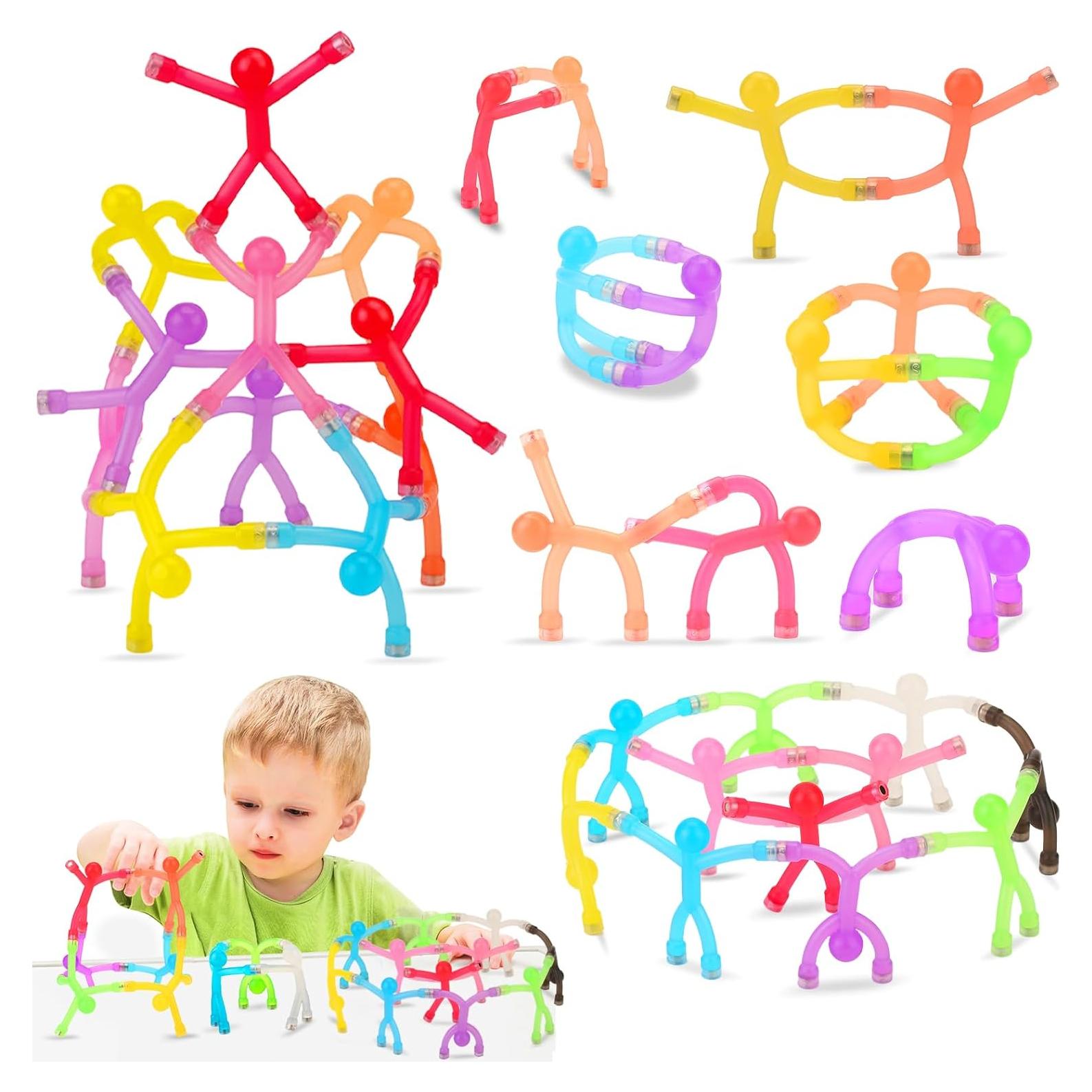 24 Piezas Imán Magnético YOTNUS para Niños Creativo