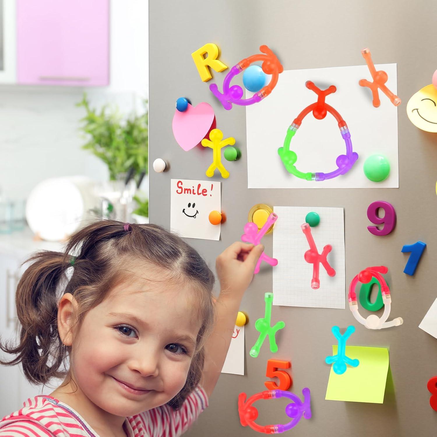 24 Piezas Imán Magnético YOTNUS para Niños Creativo