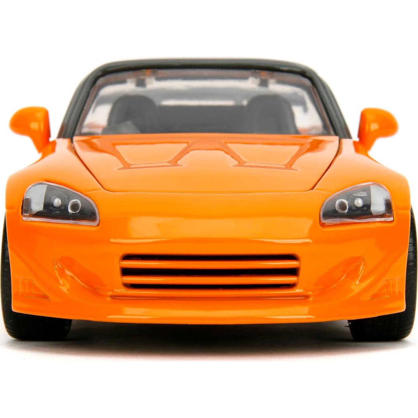 Honda S2000 2001 Jada Toys con figura de Naruto - Escala 1:24
