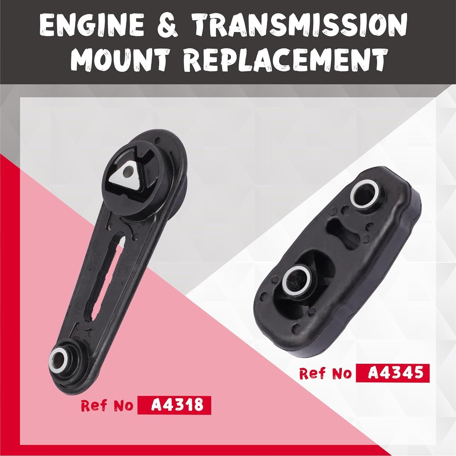 Juego de Soportes de Motor QRYIPPDM para Sentra 2007-2012