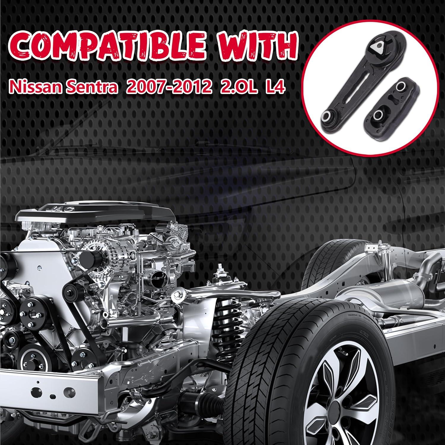 Juego de Soportes de Motor QRYIPPDM para Sentra 2007-2012