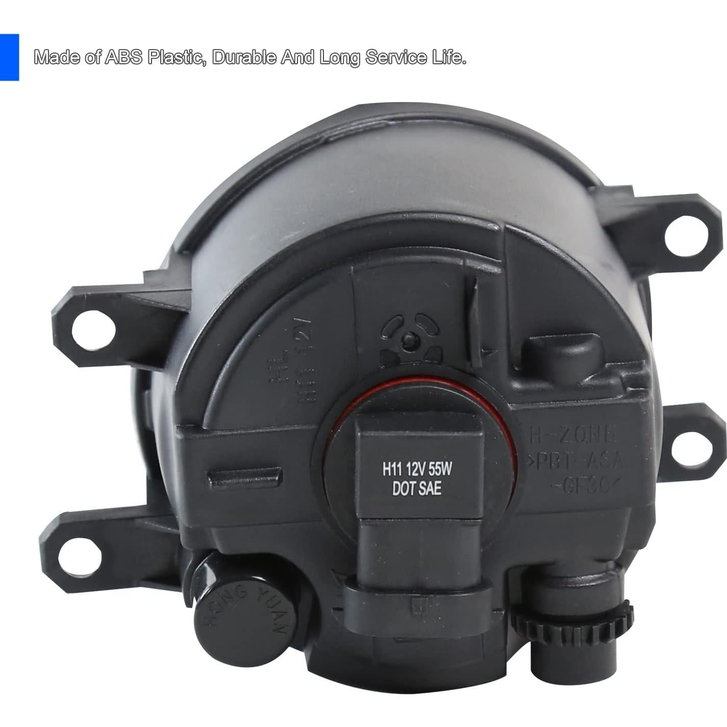 Espejo-D Tuning Luces de Niebla Claras para Toyota Corolla 2009-2010