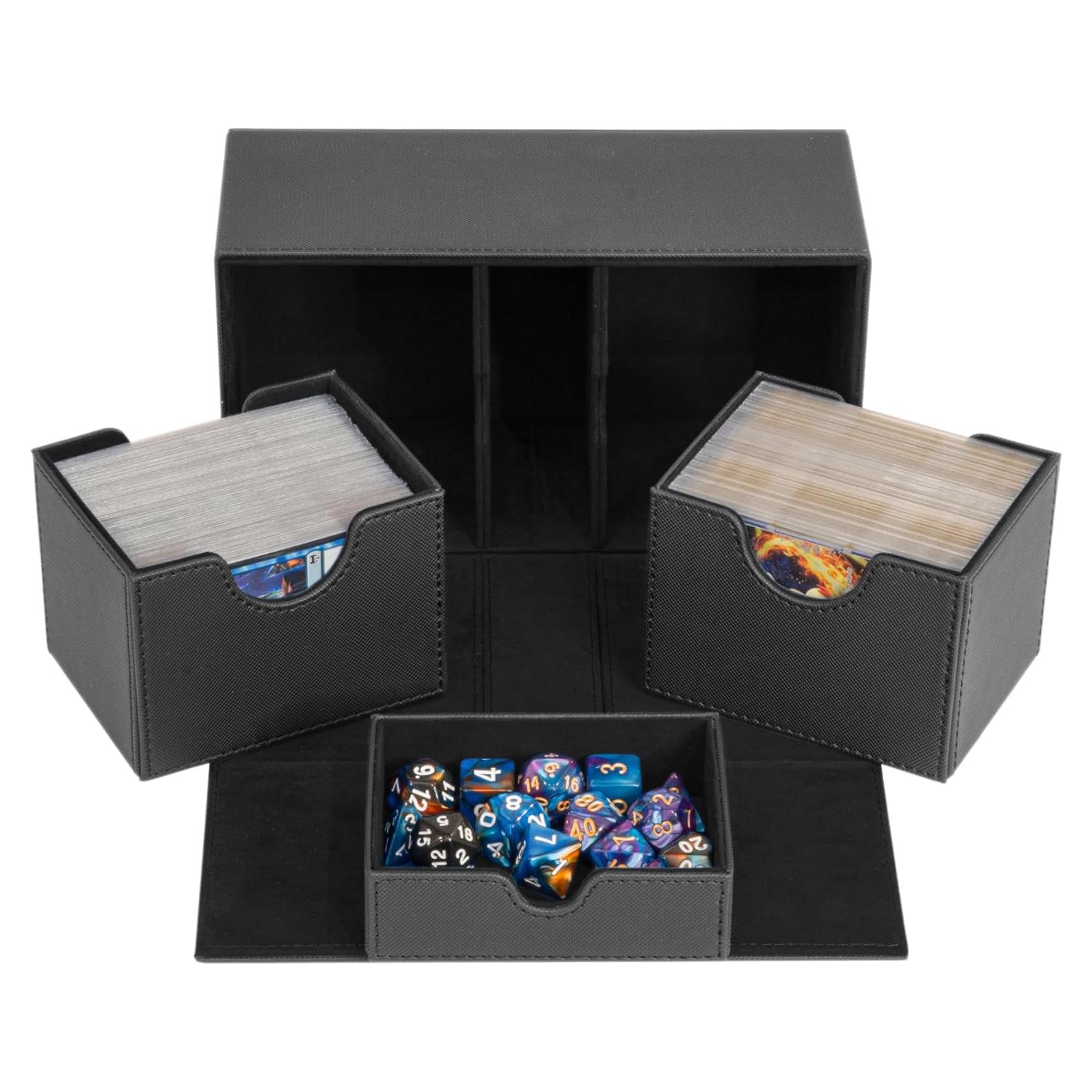 Caja de Barajas Infinity Vault MTG Commander Doble Carga