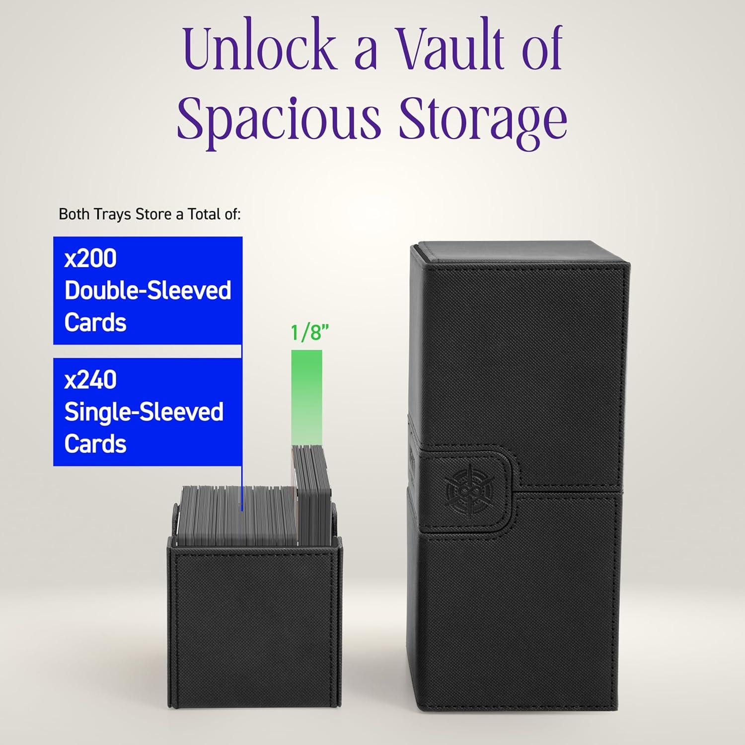 Caja de Barajas Infinity Vault MTG Commander Doble Carga