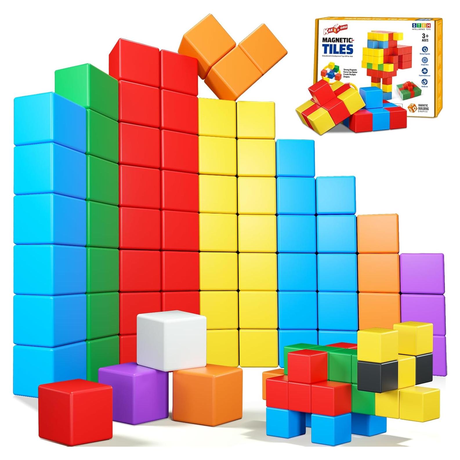 Bloques Magnéticos KAEILORU 32PCS Juguetes Educativos STEM