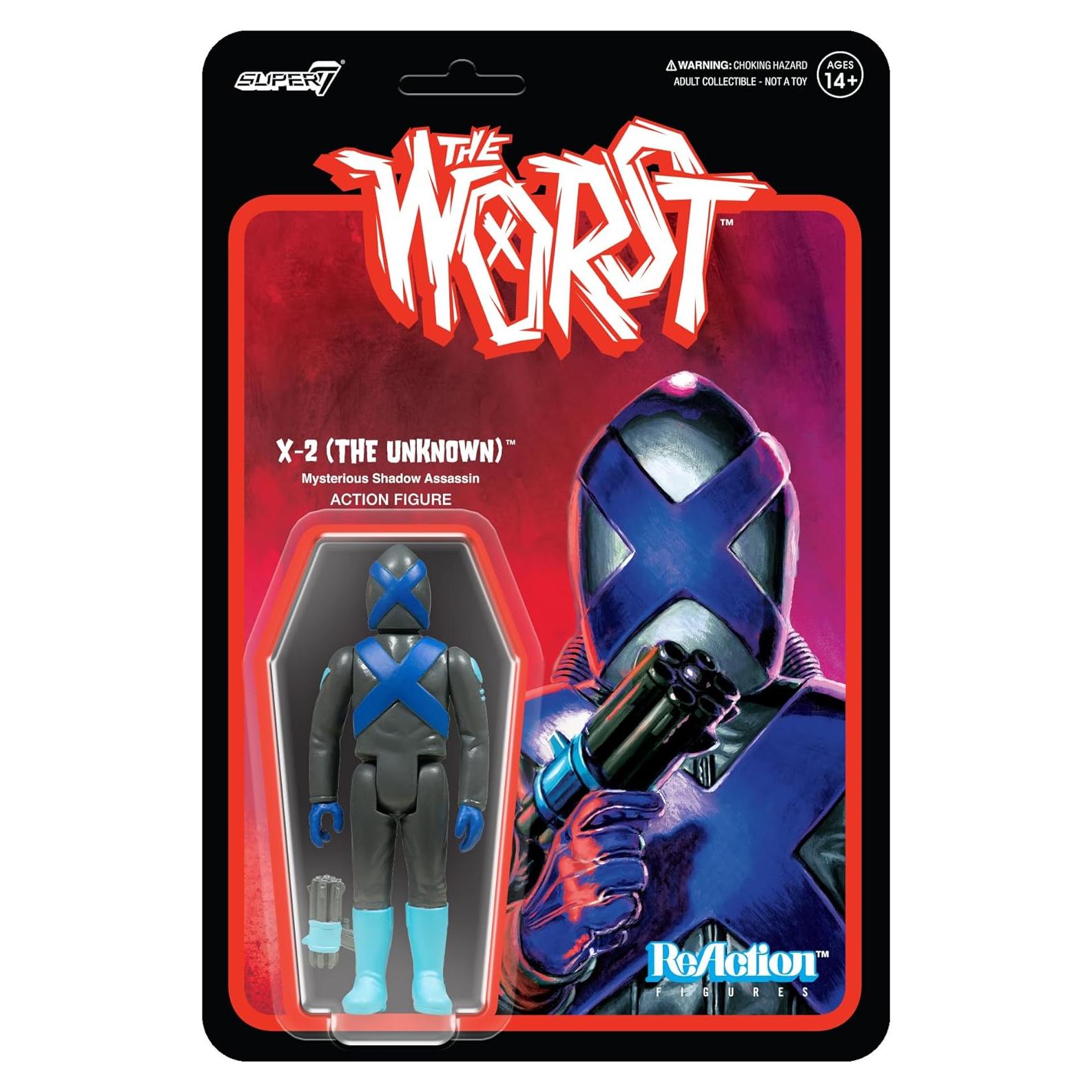 Figura de Acción Super7 X-2 Infrarrojo 9.5 cm con Accesorios