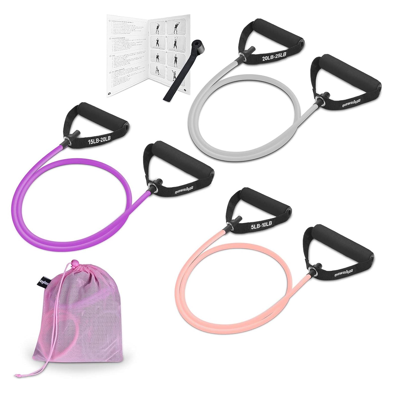 Banda de Resistencia QINWEIKOO D007 con Ancla y Bolsa 135cm