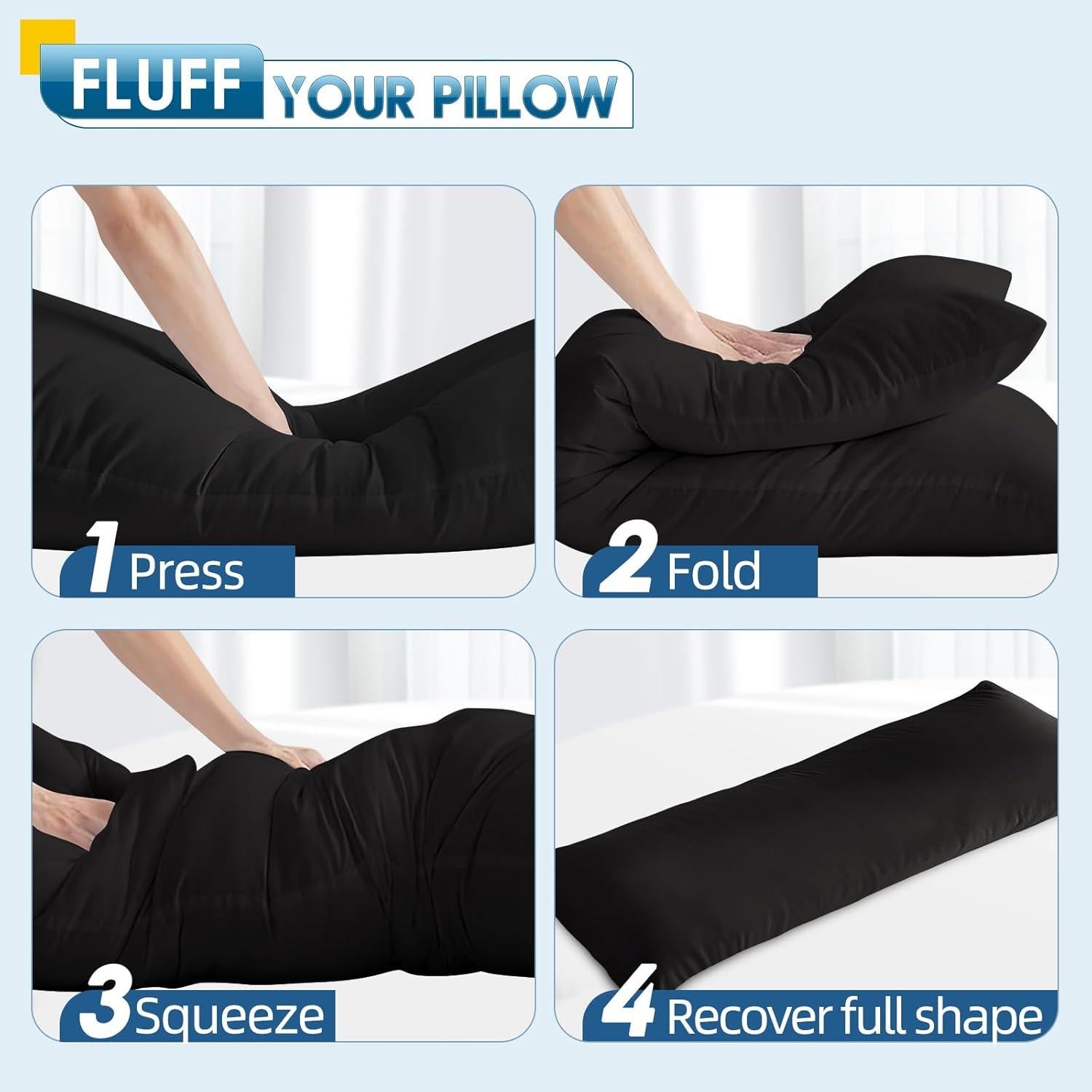 Almohada Corporal Magic Elephant Espuma Viscoelástica 50.8x137.2 cm