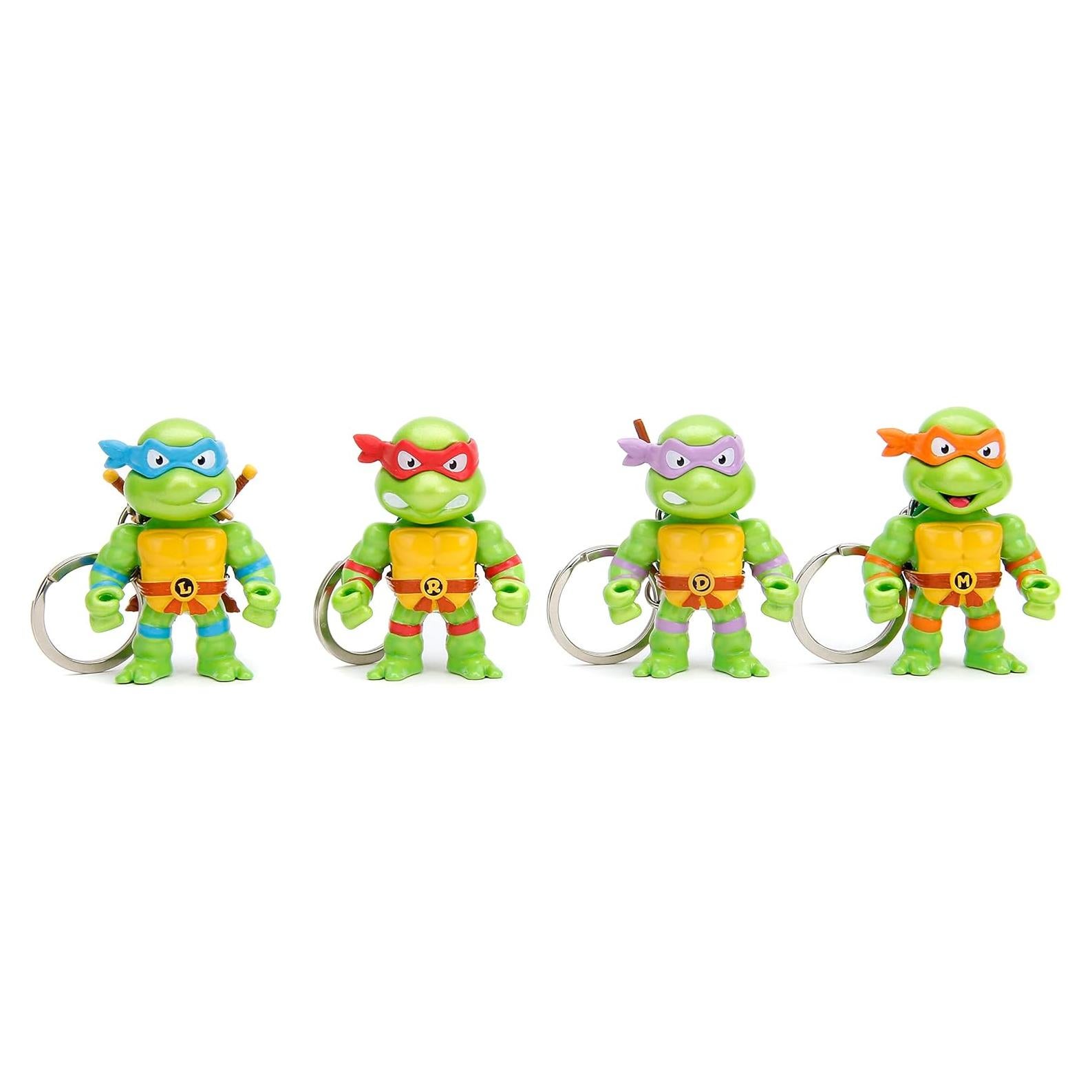 Figuras Tortugas Ninja Jada Toys 4-Pack Metal 6.35 cm