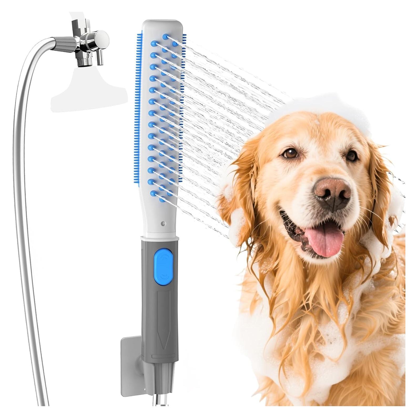 Ducha para Perros Shandus con Manguera 2.44m y 3 Modos