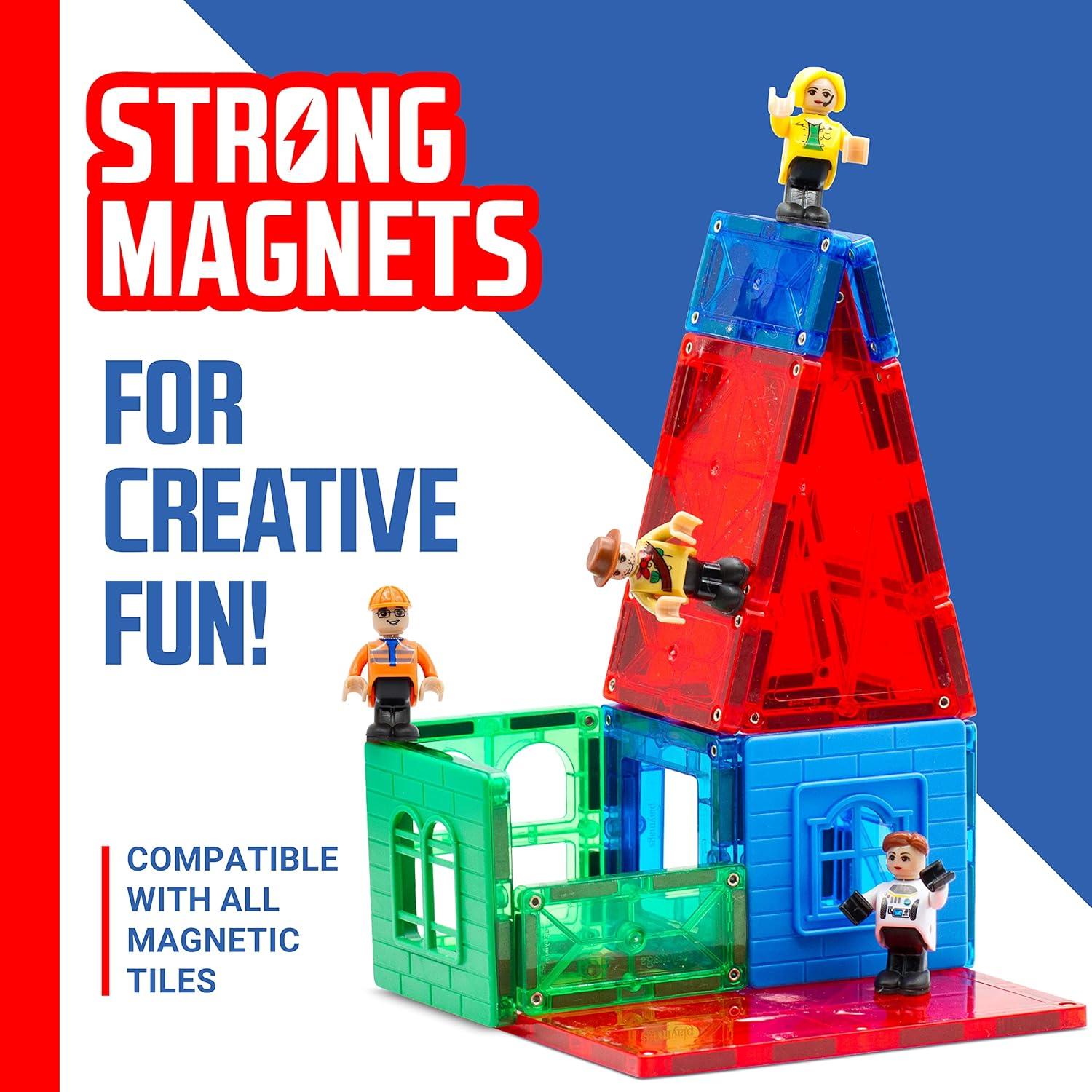 Conjunto de Figuras Magnéticas Playmags 15 Piezas para Niños
