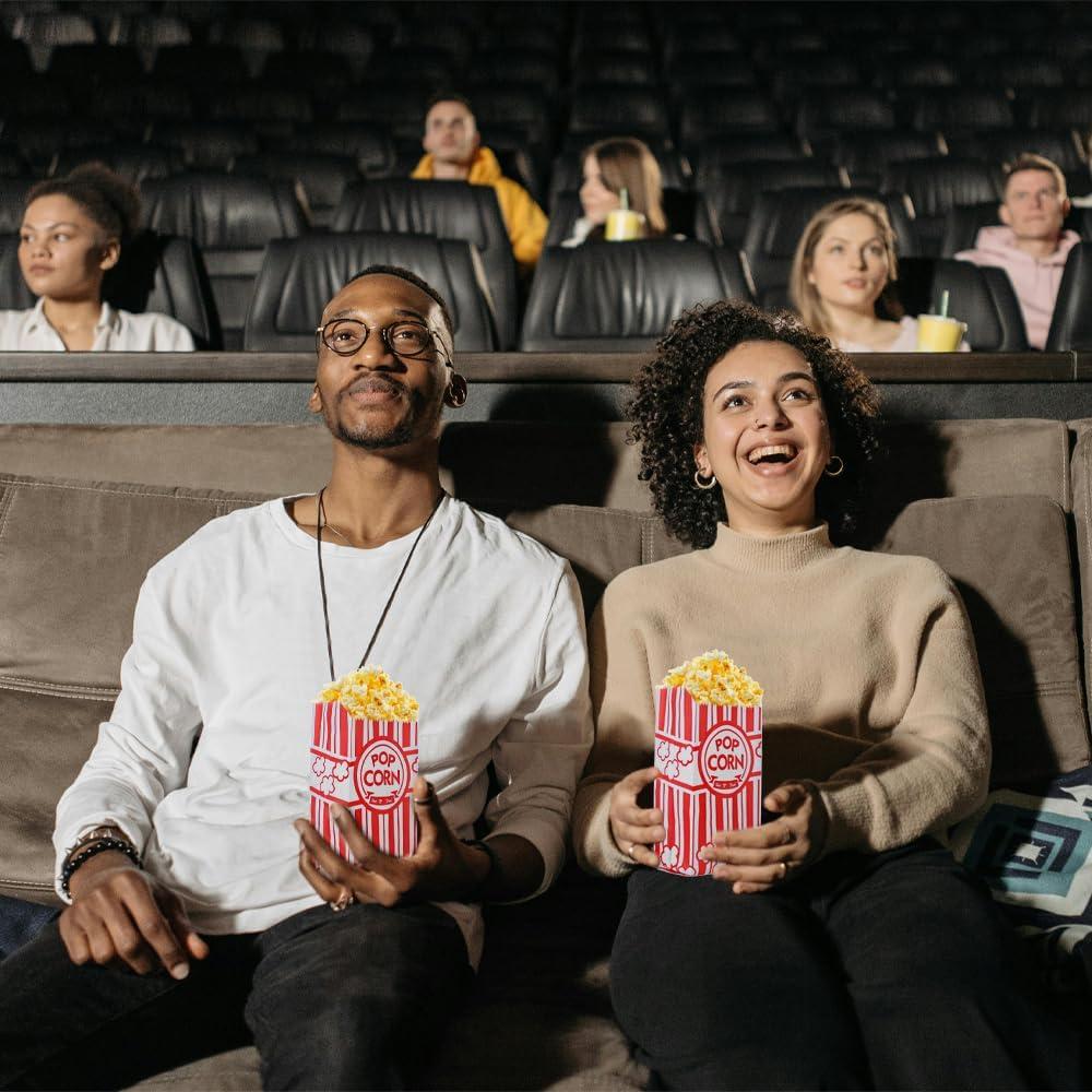 500 Bolsas de Papel para Palomitas TINSKY 1 oz Desechables