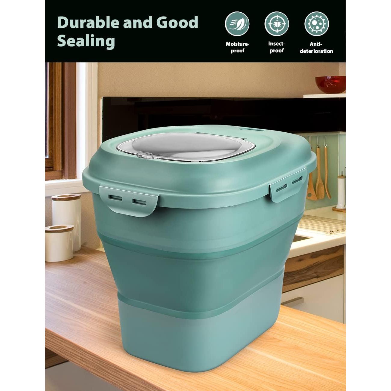 Contenedor de Almacenamiento de Alimentos Viretec 6.5L Verde