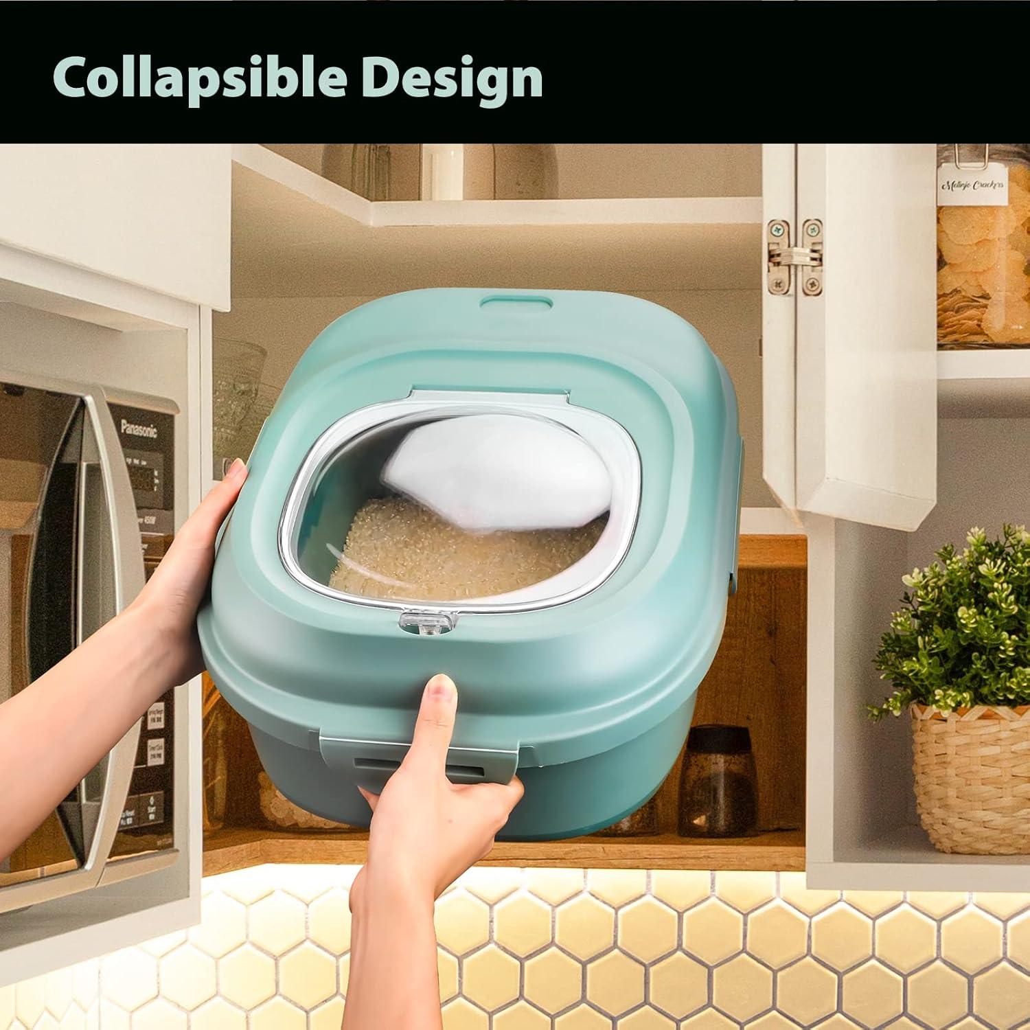 Contenedor de Almacenamiento de Alimentos Viretec 6.5L Verde