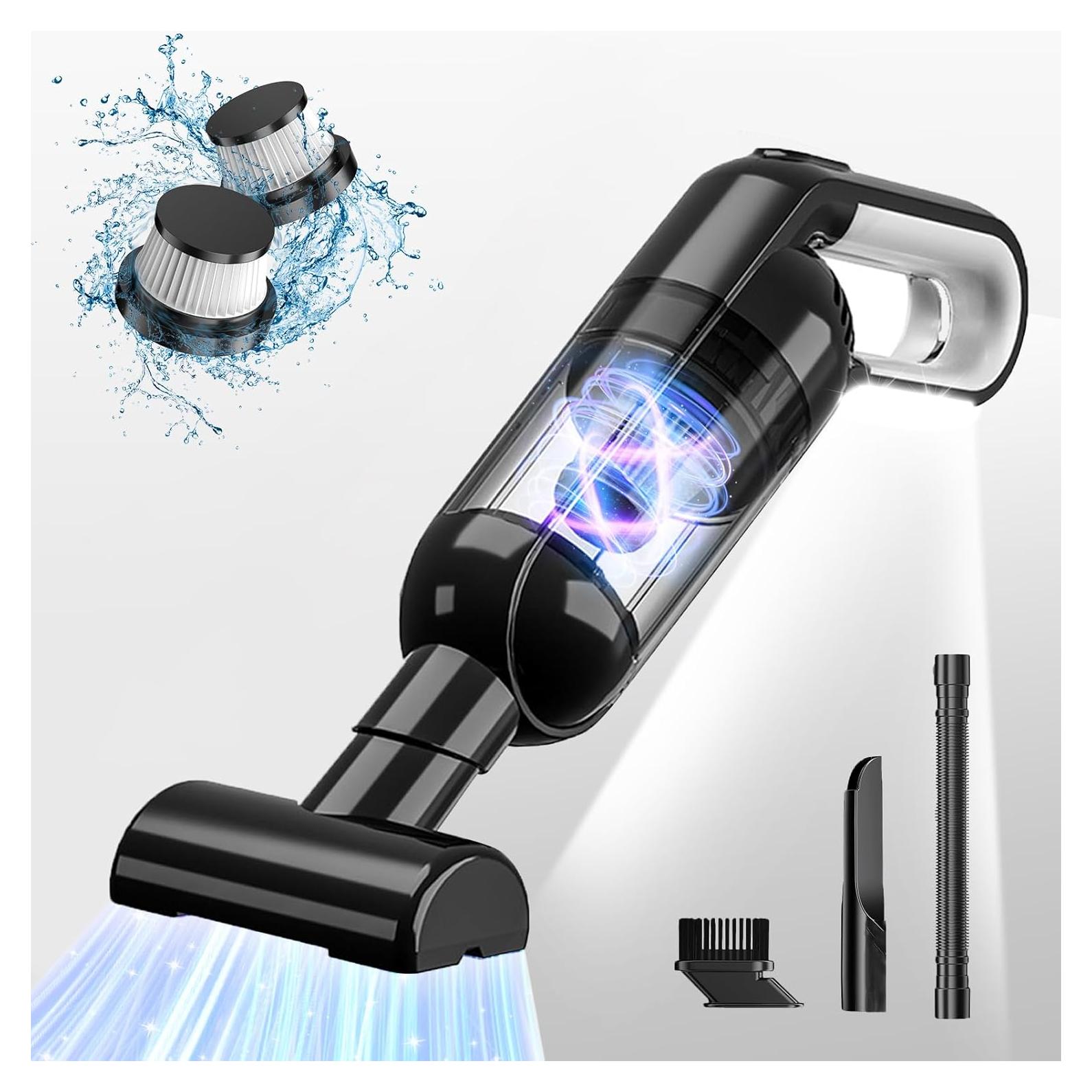 Aspiradora de Mano Inalámbrica NecYINuoVe ZY-3701 350ml 8KPA