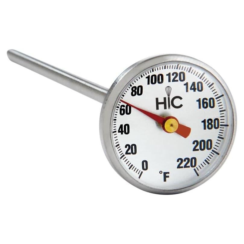 Termómetro de Carne HIC Kitchen, Acero Inoxidable, Lectura Rápida