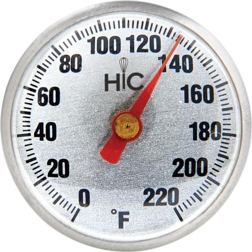 Termómetro de Carne HIC Kitchen, Acero Inoxidable, Lectura Rápida