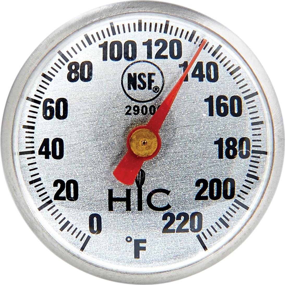 Termómetro de Carne HIC Kitchen, Acero Inoxidable, Lectura Rápida