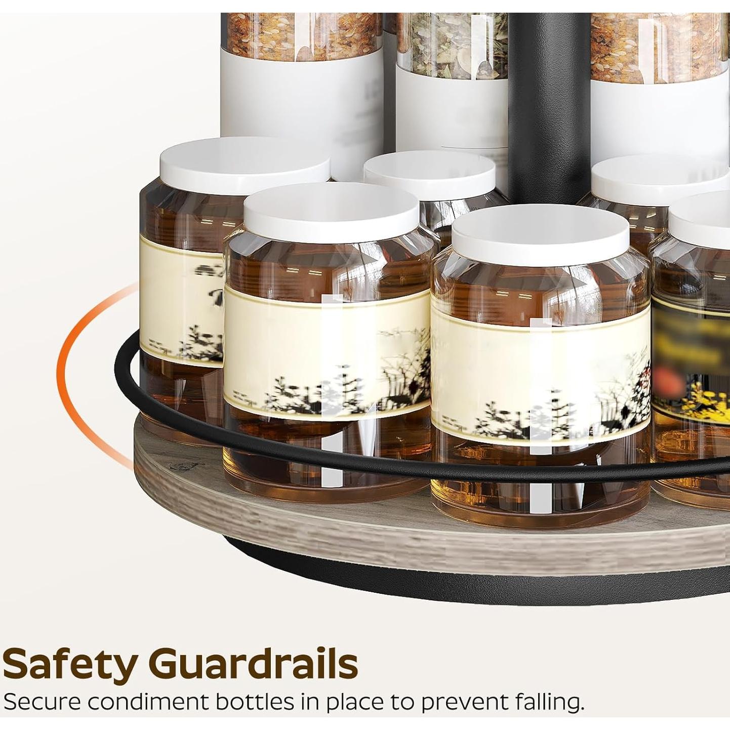 Organizador de Especias Rotativo YATINEY SR12BG 2 Niveles 36.1cm