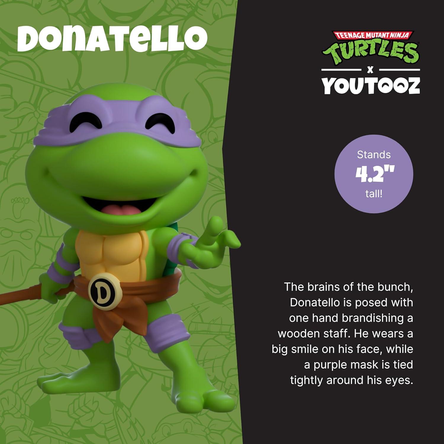 Figura Coleccionable Donatello Youtooz 12 cm Tortugas Ninja