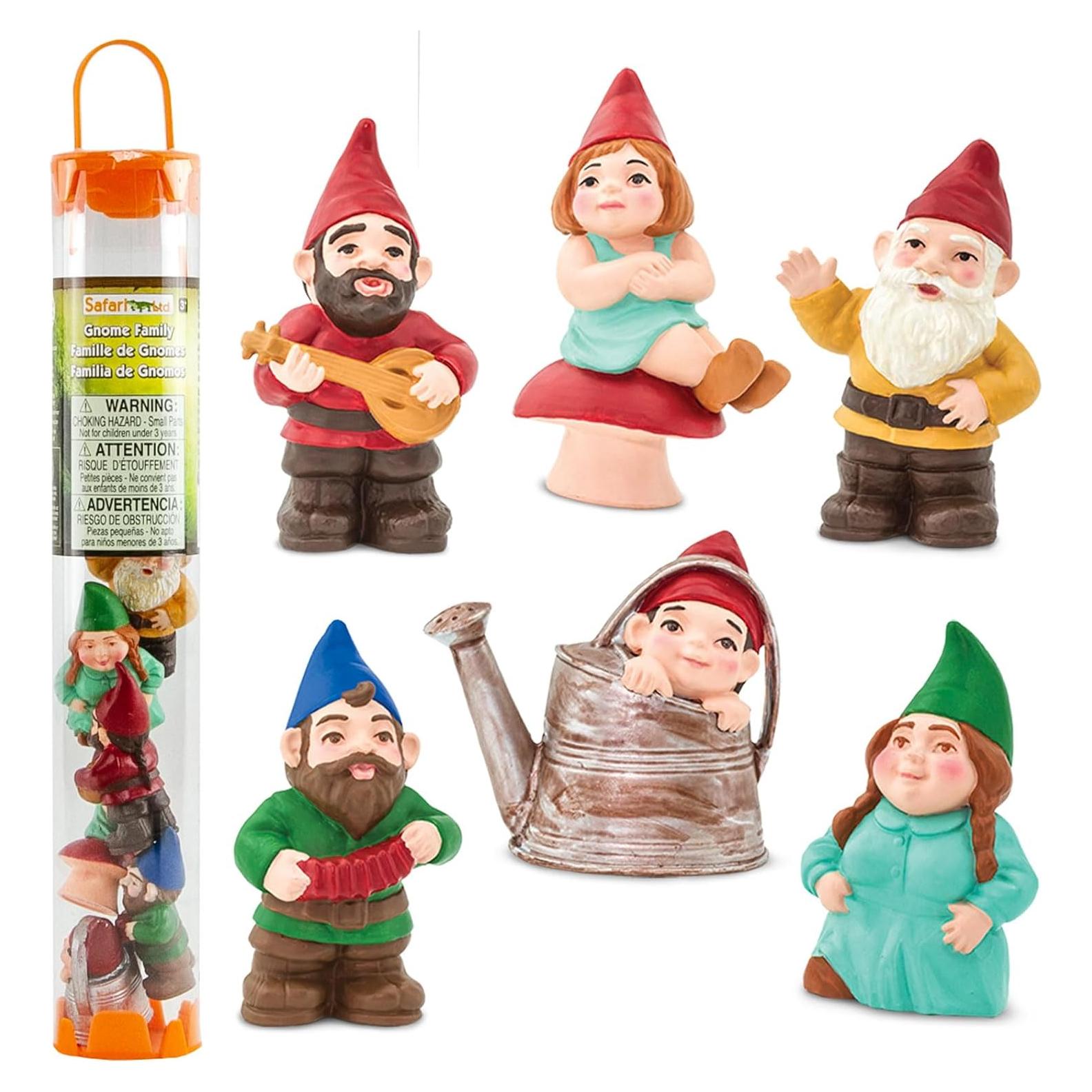 Figuras de Gnomos Safari Ltd. TOOB - 6 Piezas Educativas