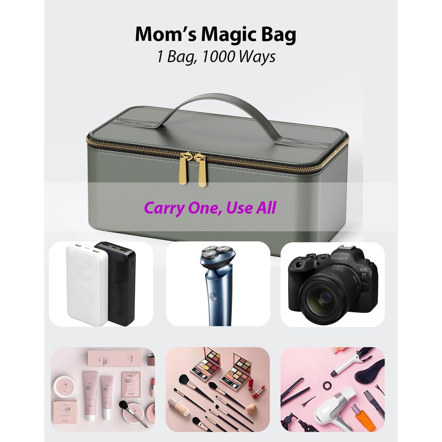 Secador de Pelo NUTROMO Profesional 1500W Negro con Difusor