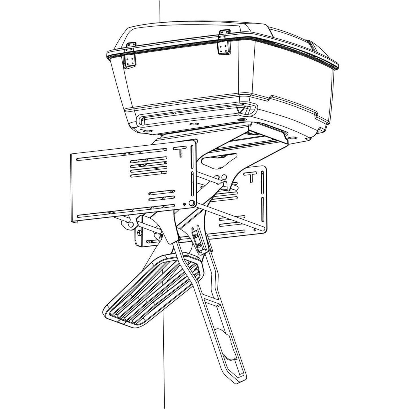 Soporte de Pared VPZMT para Equipaje Harley Touring 1997-2024