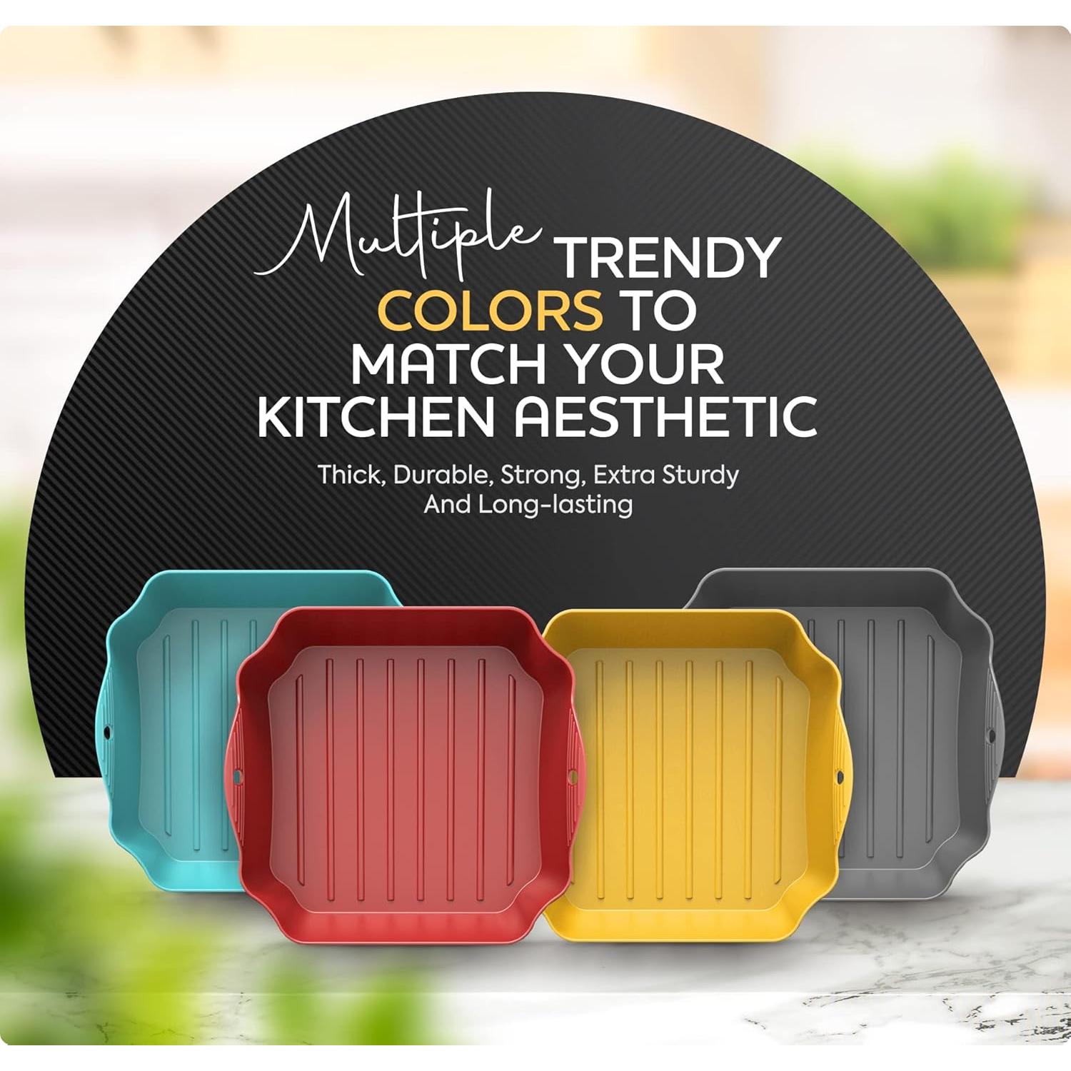 Juego de 4 forros de silicona reutilizables 19 cm ZIP STANDING