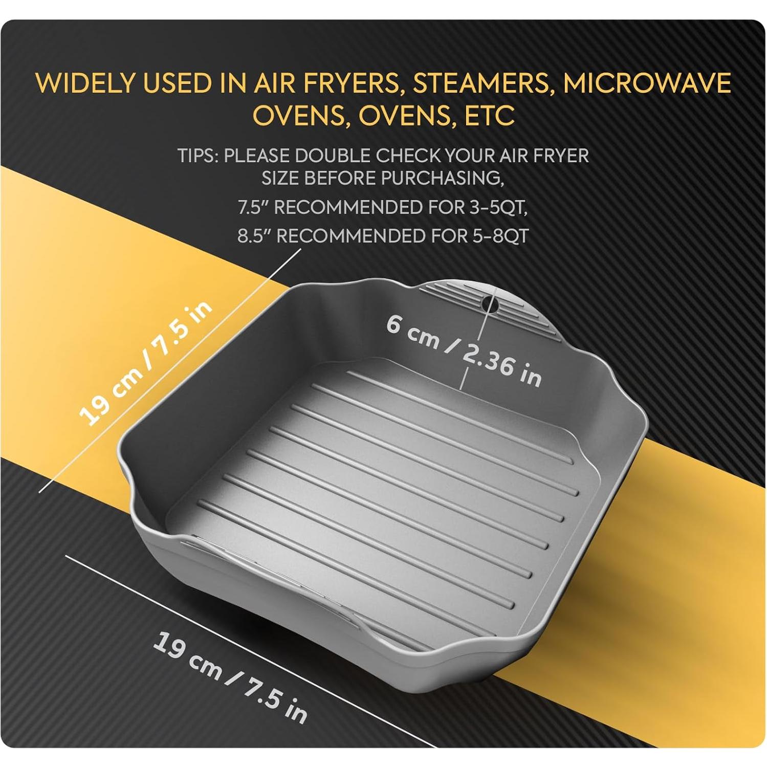 Juego de 4 forros de silicona reutilizables 19 cm ZIP STANDING