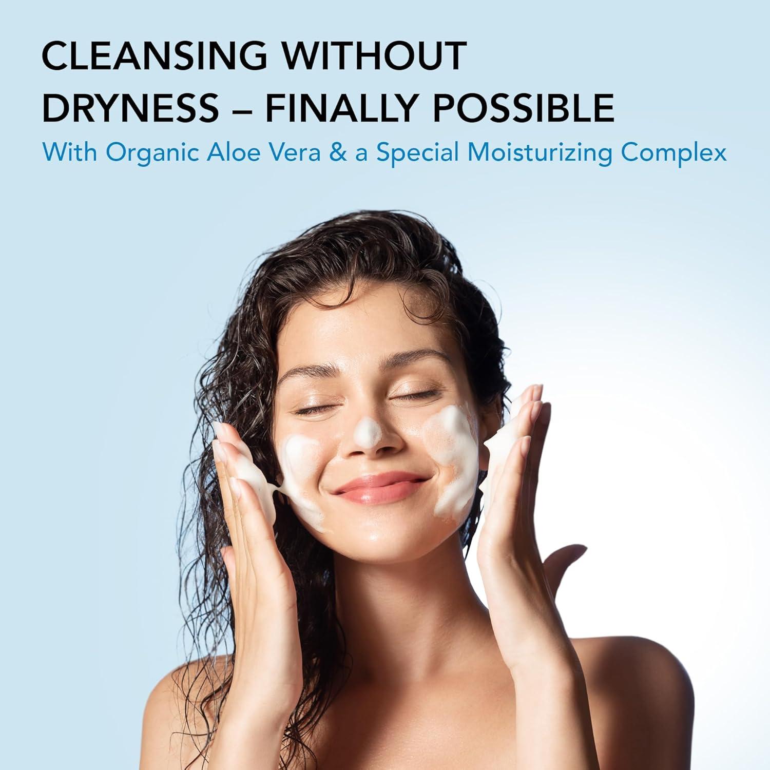 Limpiador Facial Espumoso Ecolatier Aloe Vera 150 ml Vegano