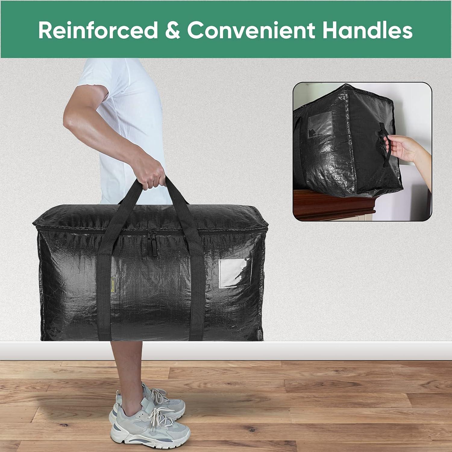 Bolsas de Mudanza BALEINE 2-Pack 90.8L Resistentes Negras