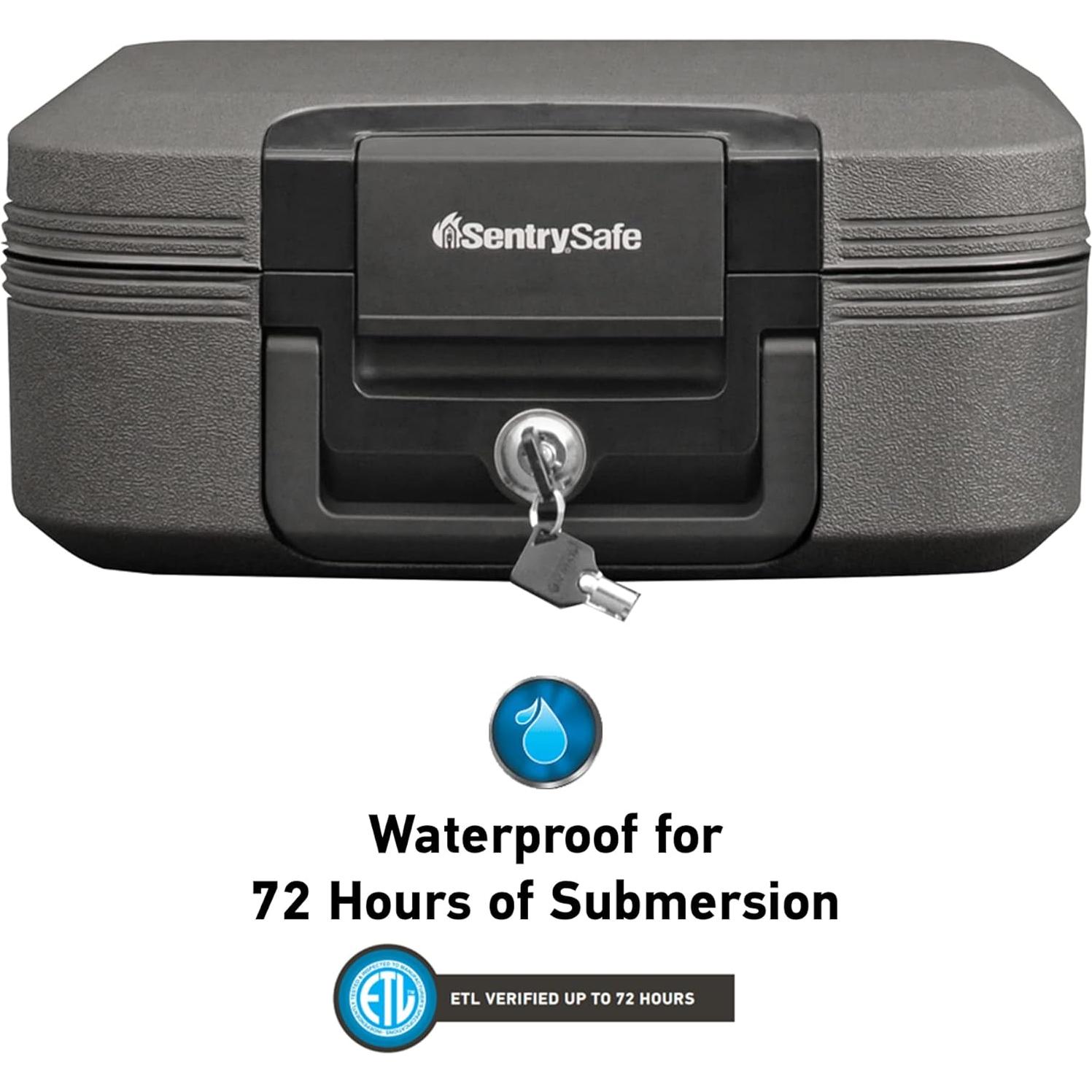 Caja Fuerte SentrySafe a Prueba de Fuego y Agua 0.28 Pies³