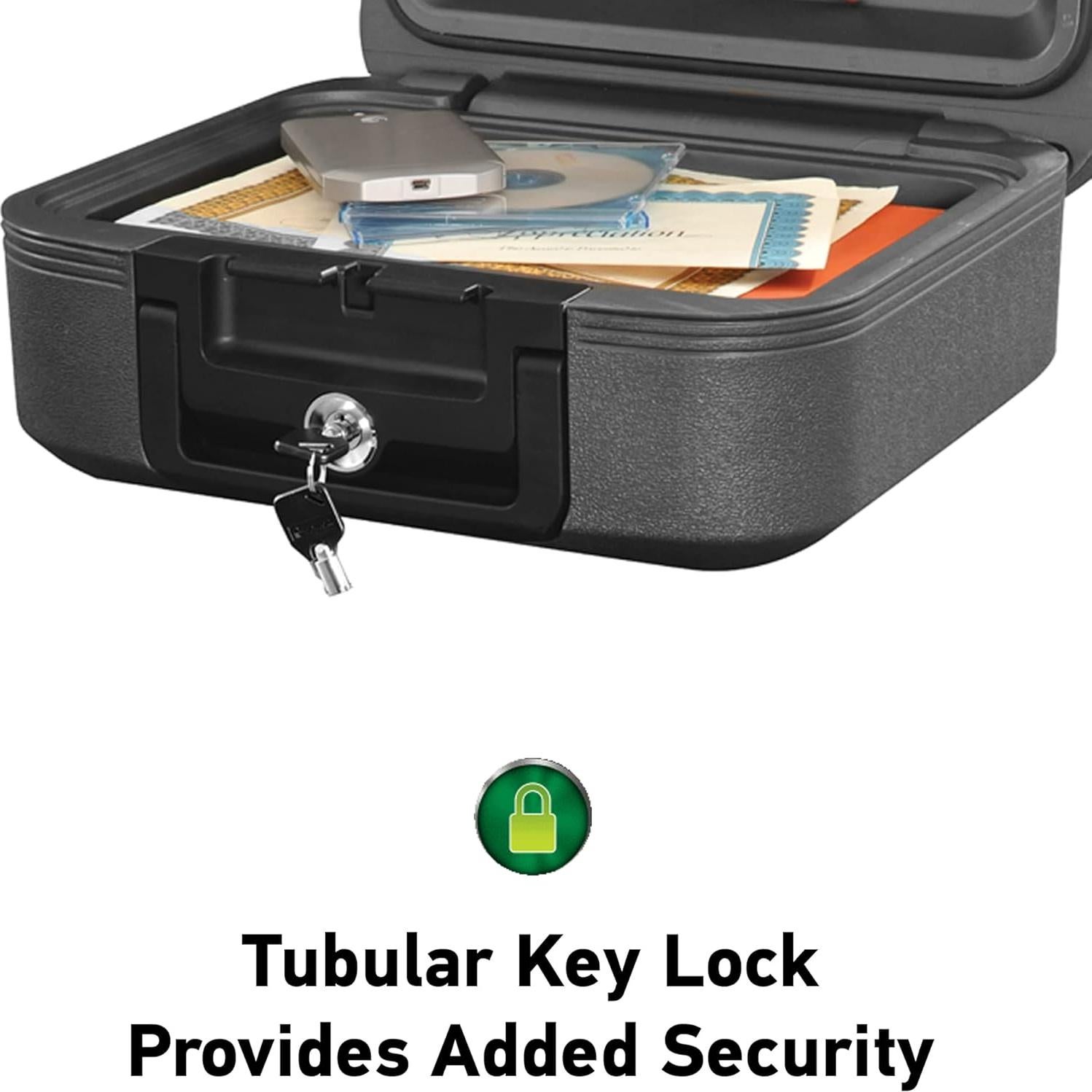 Caja Fuerte SentrySafe a Prueba de Fuego y Agua 0.28 Pies³