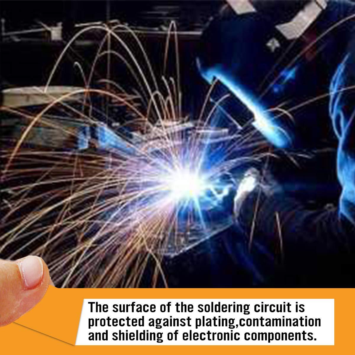 Cinta Kapton Resistente al Calor Hxtape 6mm 12mm 19mm 25mm