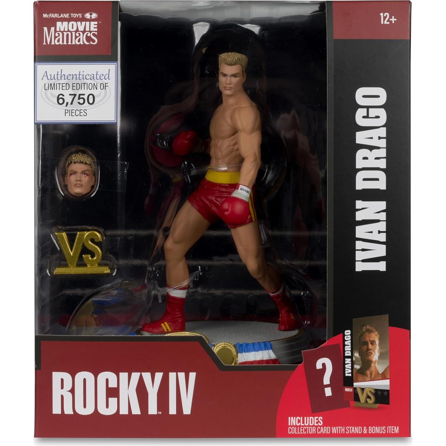Figura Ivan Drago 6" McFarlane Toys Rocky IV Detallada