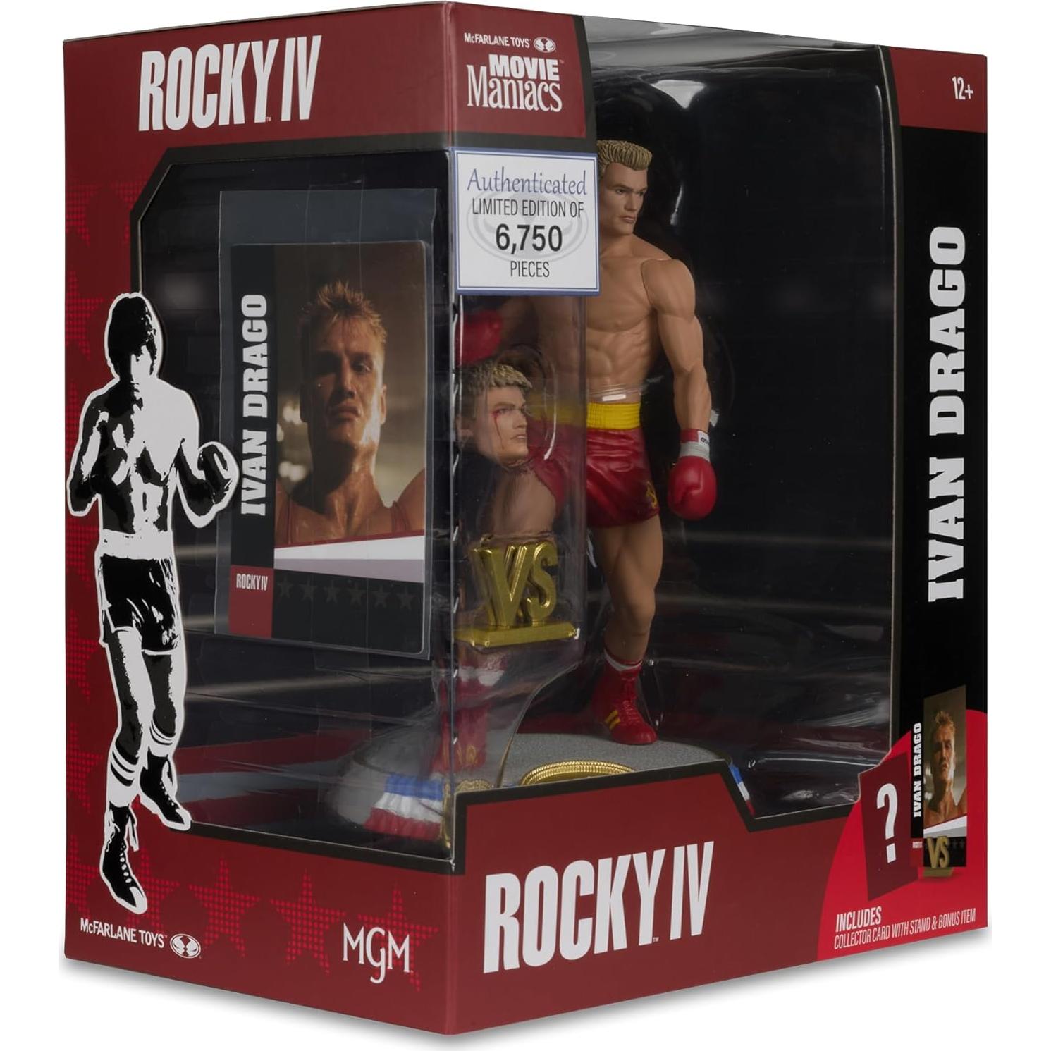 Figura Ivan Drago 6" McFarlane Toys Rocky IV Detallada
