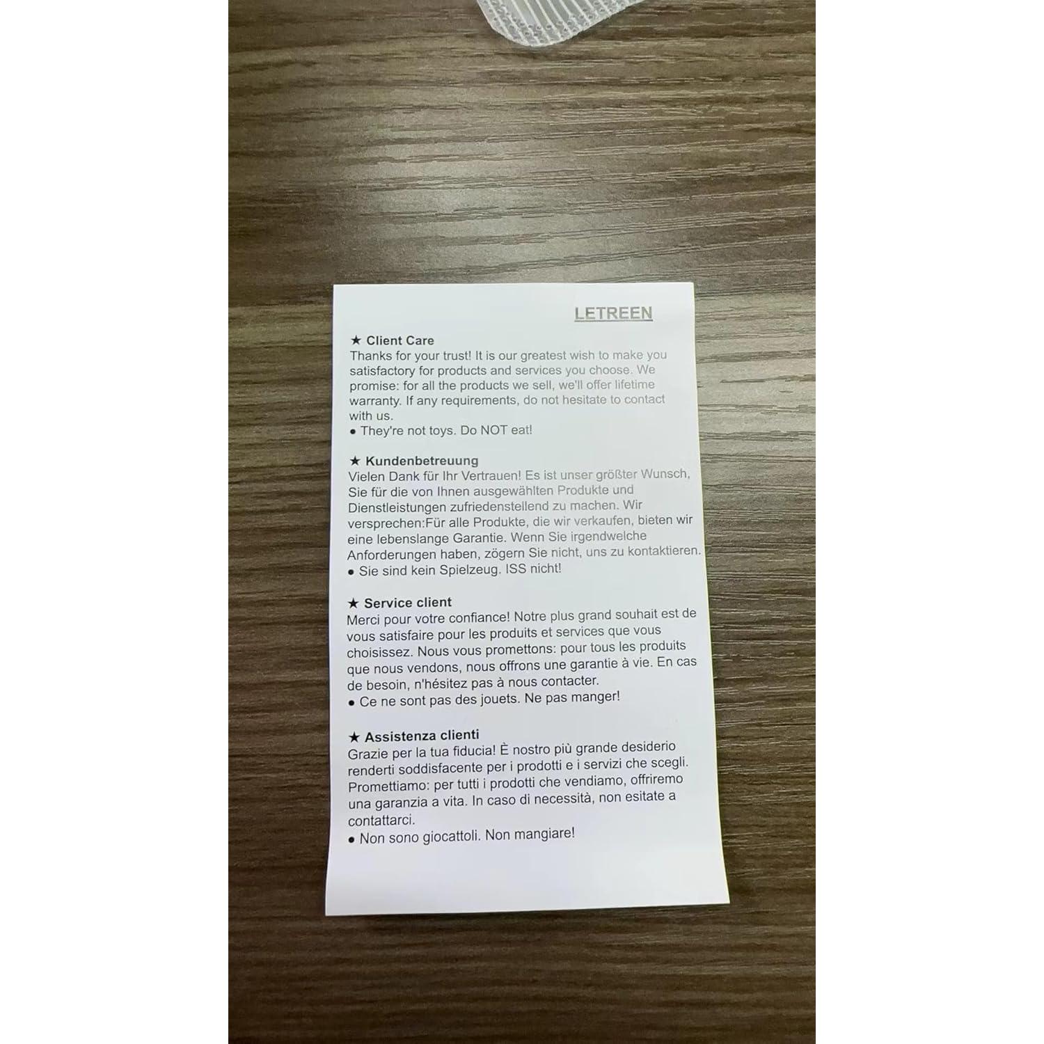 Soporte Anti-Rasguños para AirTag LETREEN - 2 Paquete Negro