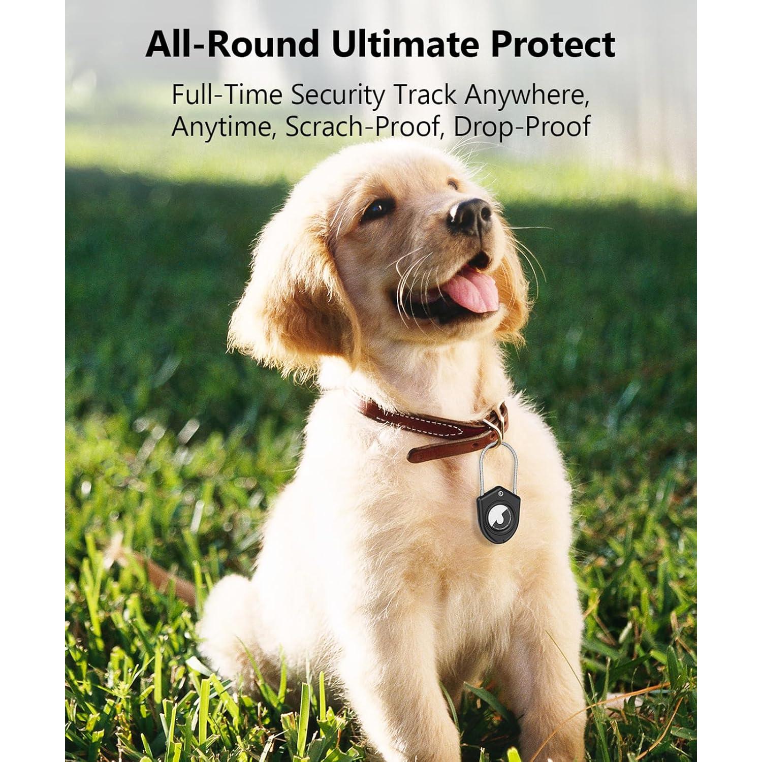 Soporte Llavero TUXON para AirTag 2021 - Funda Anti-Rasguños