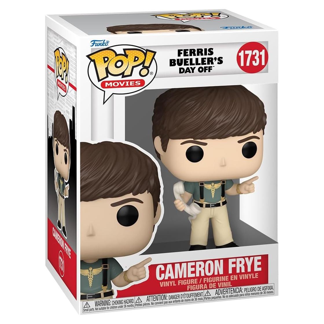 Figura de Vinilo Funko Pop Cameron Frye - El Día Libre de Ferris Bueller - 10.3 cm