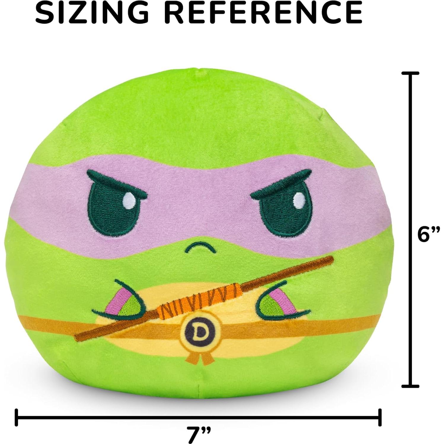 Peluche Reversible TeeTurtle Donatello 15 cm Kawaii