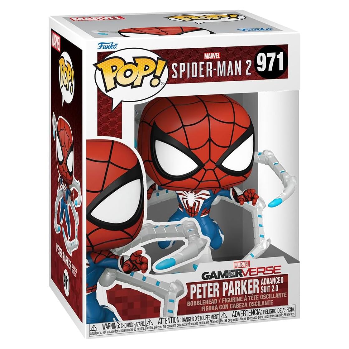 Funko POP! Spider-Man 2 - Peter Parker - Figura de Vinilo