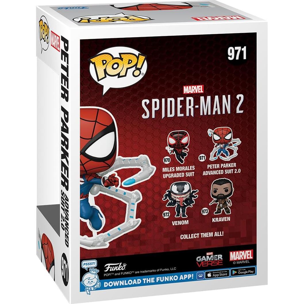 Funko POP! Spider-Man 2 - Peter Parker - Figura de Vinilo