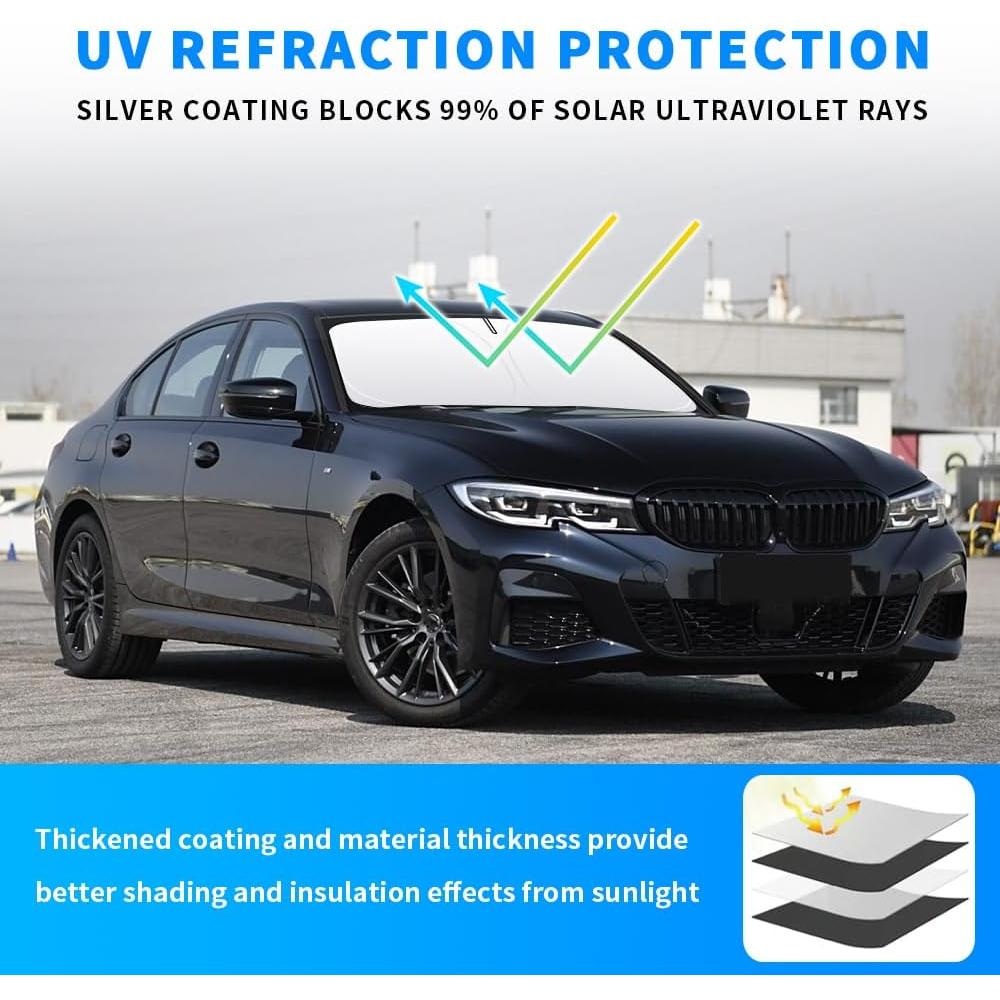 Protector Solar Parabrisas BMW 3 Series 2014-2020 Akarin