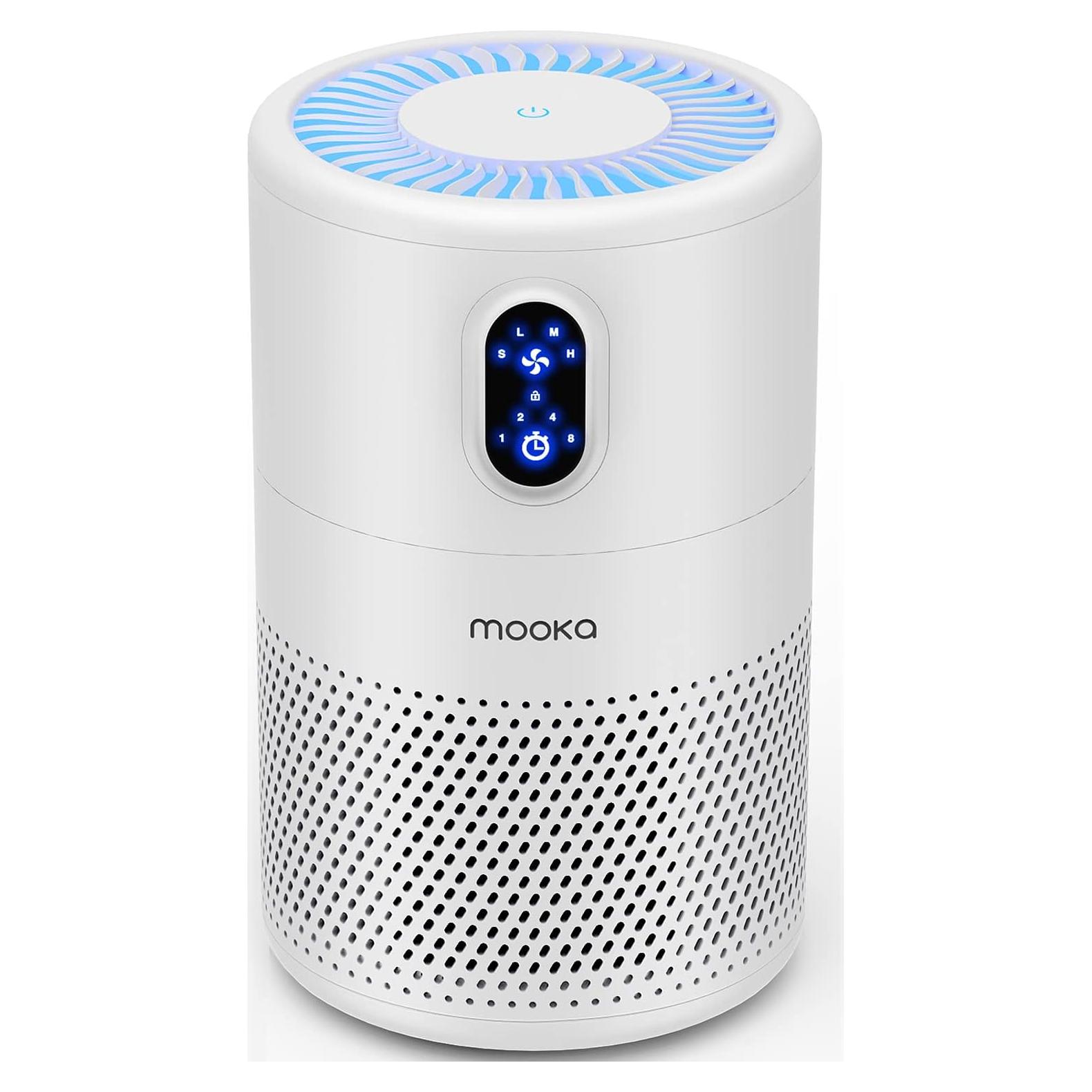 Purificador de Aire MOOKA B-D02L HEPA H13 para 99,83 m²