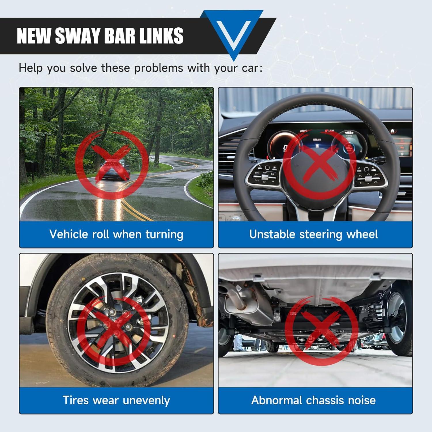 Enlace de Barra Estabilizadora TCHENPART K700432 para SUV 2007-2016