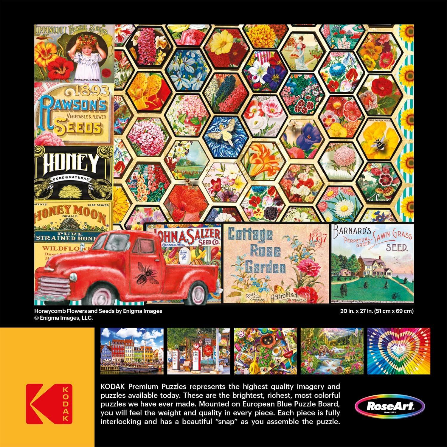 Rompecabezas Kodak Premium 1000 Piezas Flores y Semillas