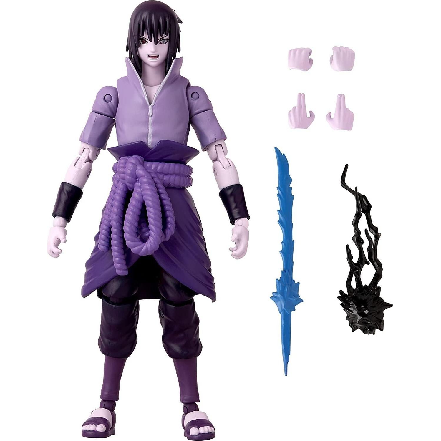 Figura de Acción Bandai Anime Heroes Uchiha Sasuke 17cm