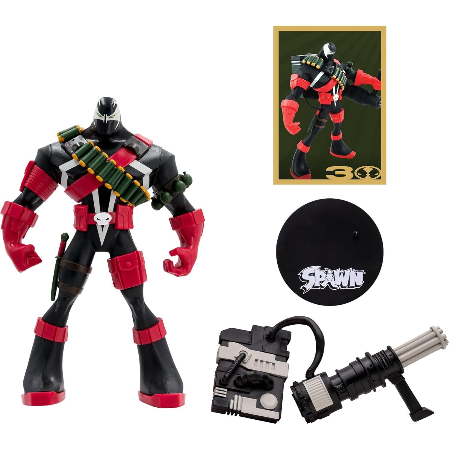 Figura Commando Spawn McFarlane 30 Aniversario 30 cm